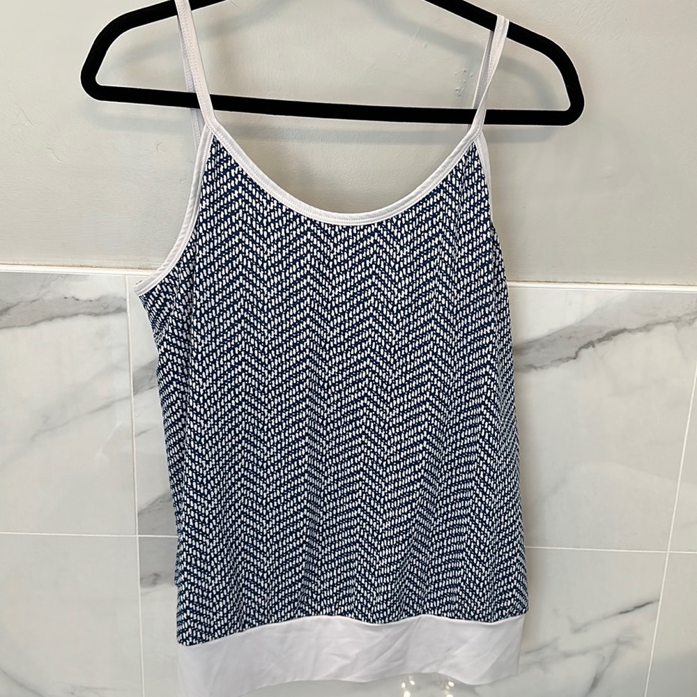 Jerdog  tennis cami tank with built in shelf bra